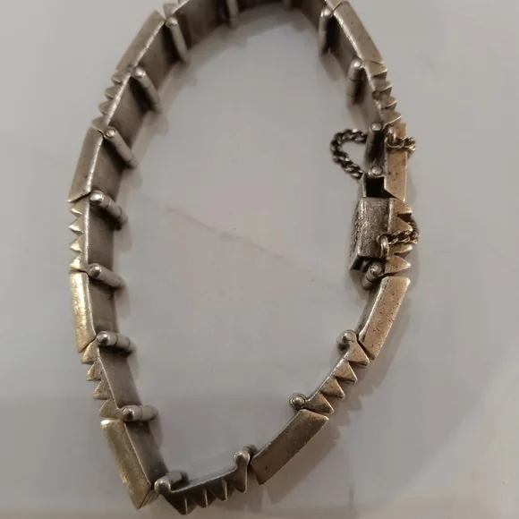 Antonio Pineda Silver 970 Taxco Mexico Bracelet Vtg